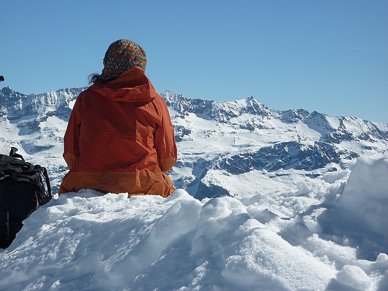 Au col : Moment de contemplation