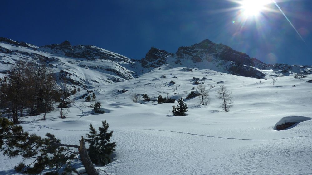 Rochers de Sallanche : le haut est tentant... mais mortel !!