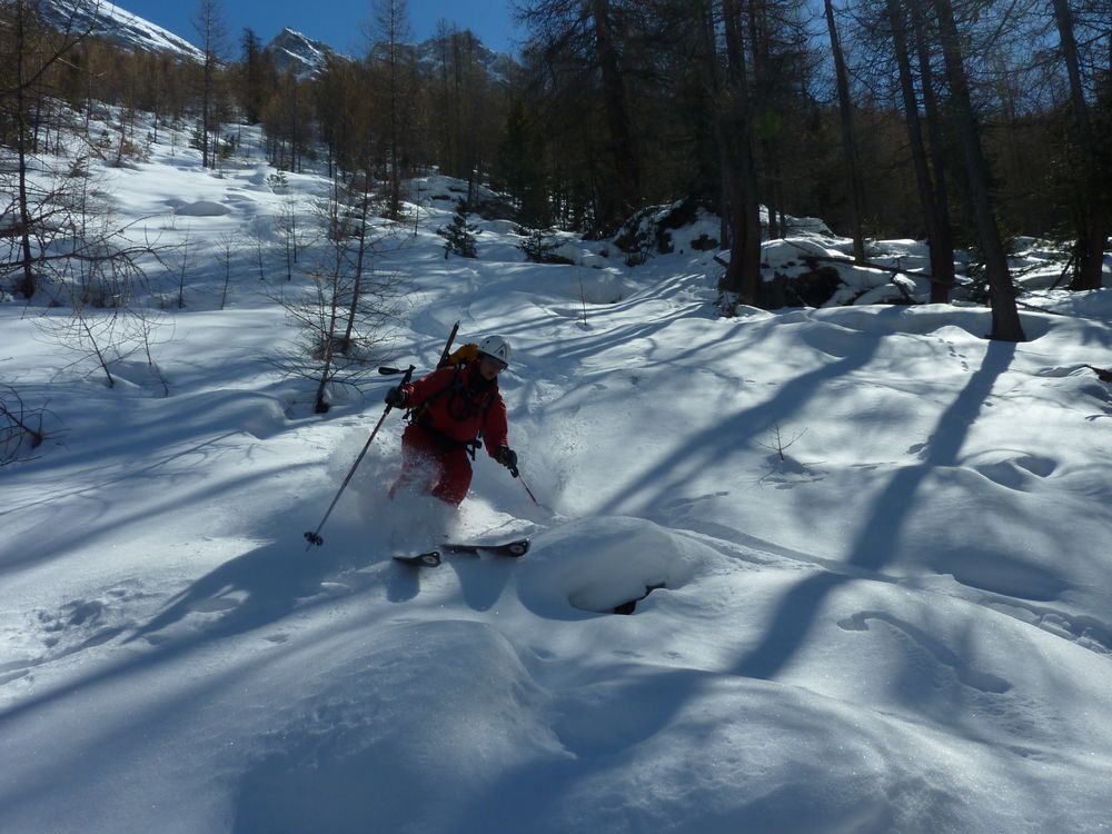 Delle : ça marche bien ces nouveaux skis...