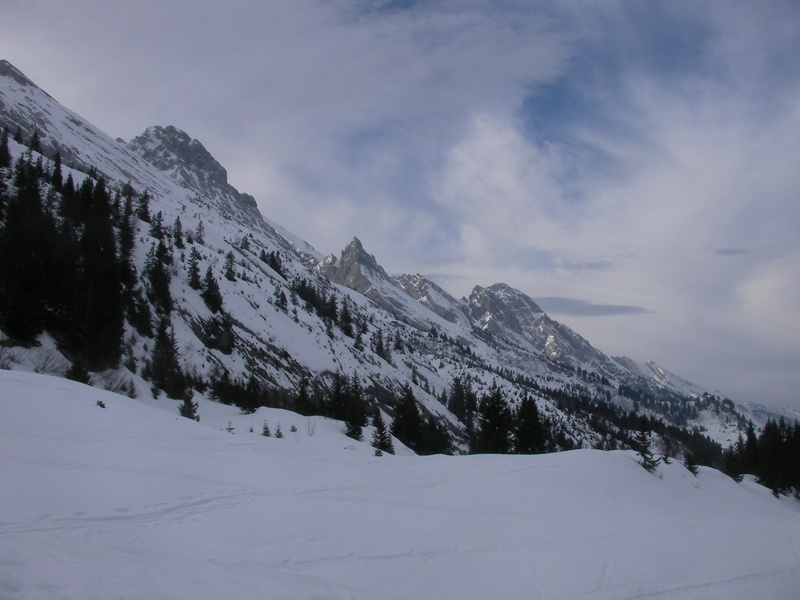 Les combes : L'alignement