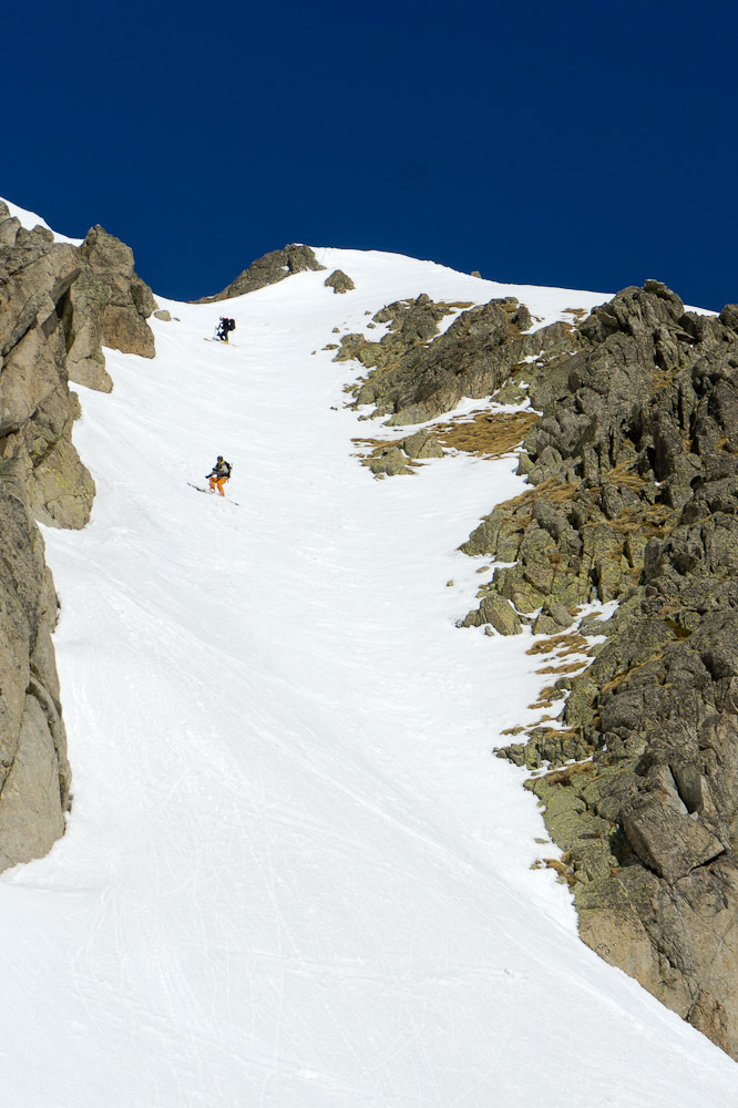 descente du couloir "Miro : bonne transfo pour Chech et Gaëlle