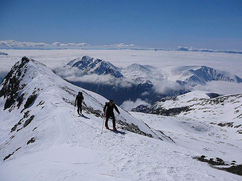 Crête de la Dréveta : ce Taillefer il se mérite....
