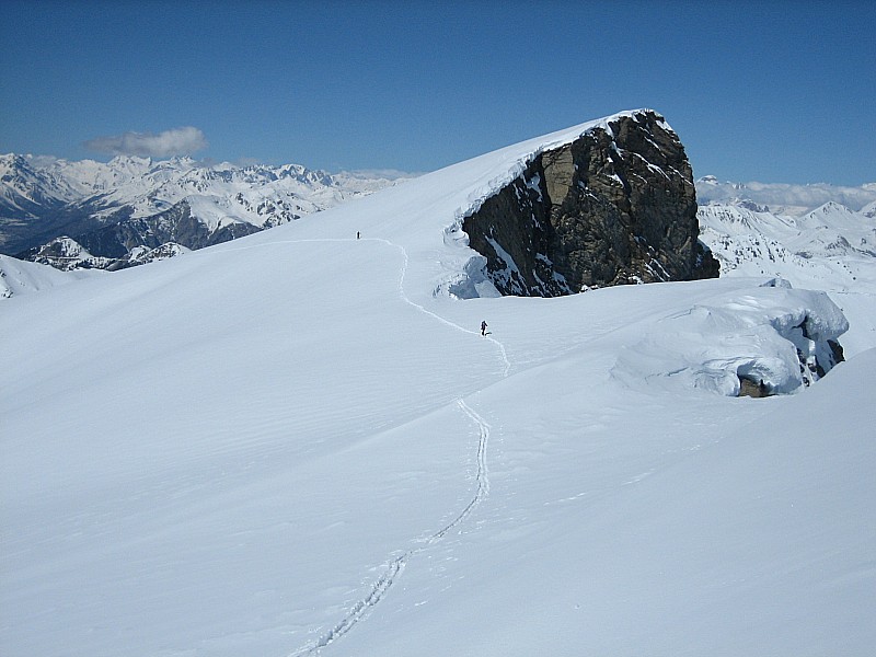 Cime de la Charvie : Sur une autre planète...