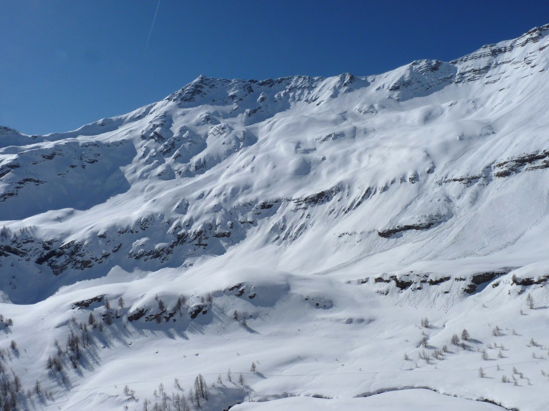 Versant nord : Du grand Pinier