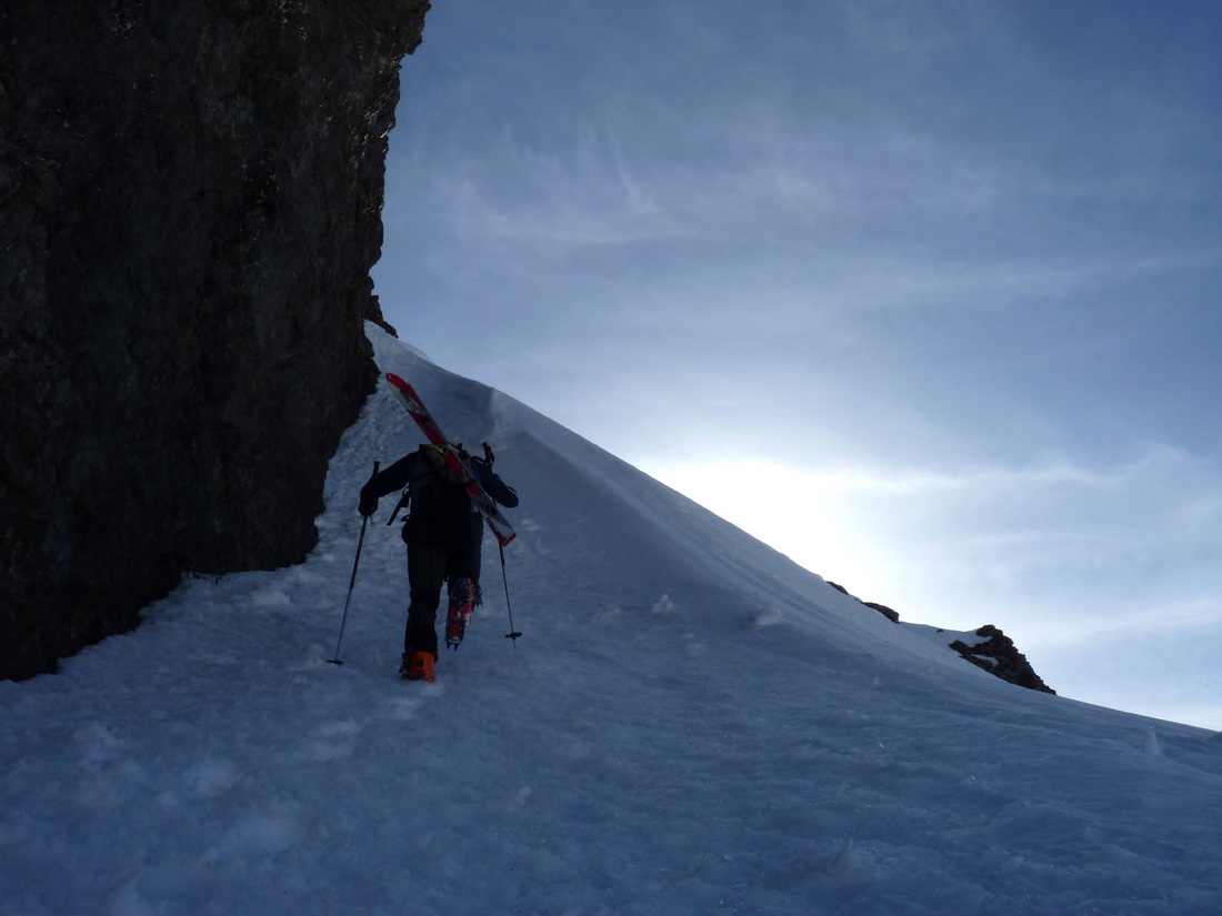 crampons pour la sortie : Partie final de la tête