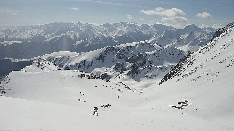 Arrivée au sommet