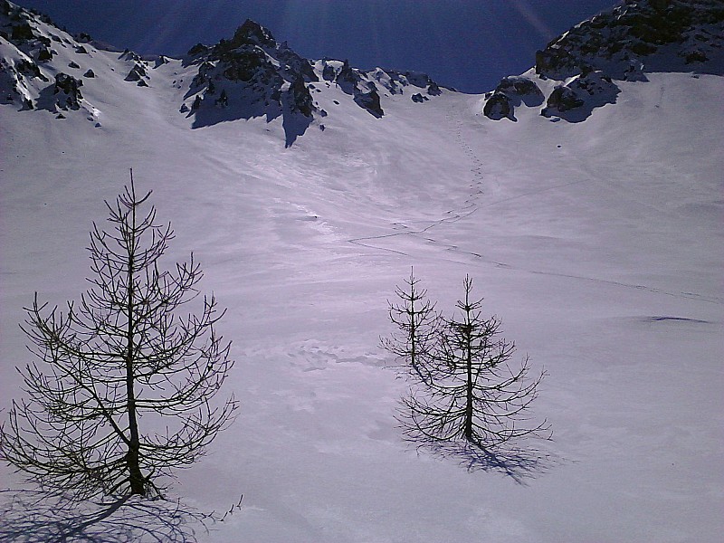 apres mon passage : bonne poudre et belle trace