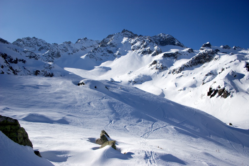 Vallon du frene : En vue du grand Crozet