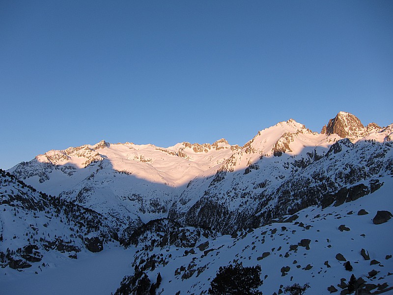 Besiberri : levé de soleil