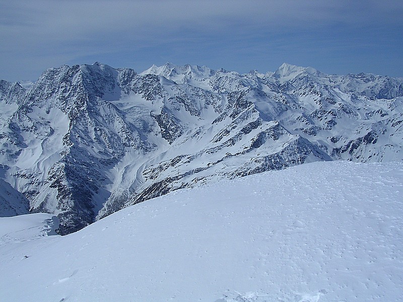 Sommets du Valais : Au sommet du Breithorn : en veux-tu ? En voilà !...
