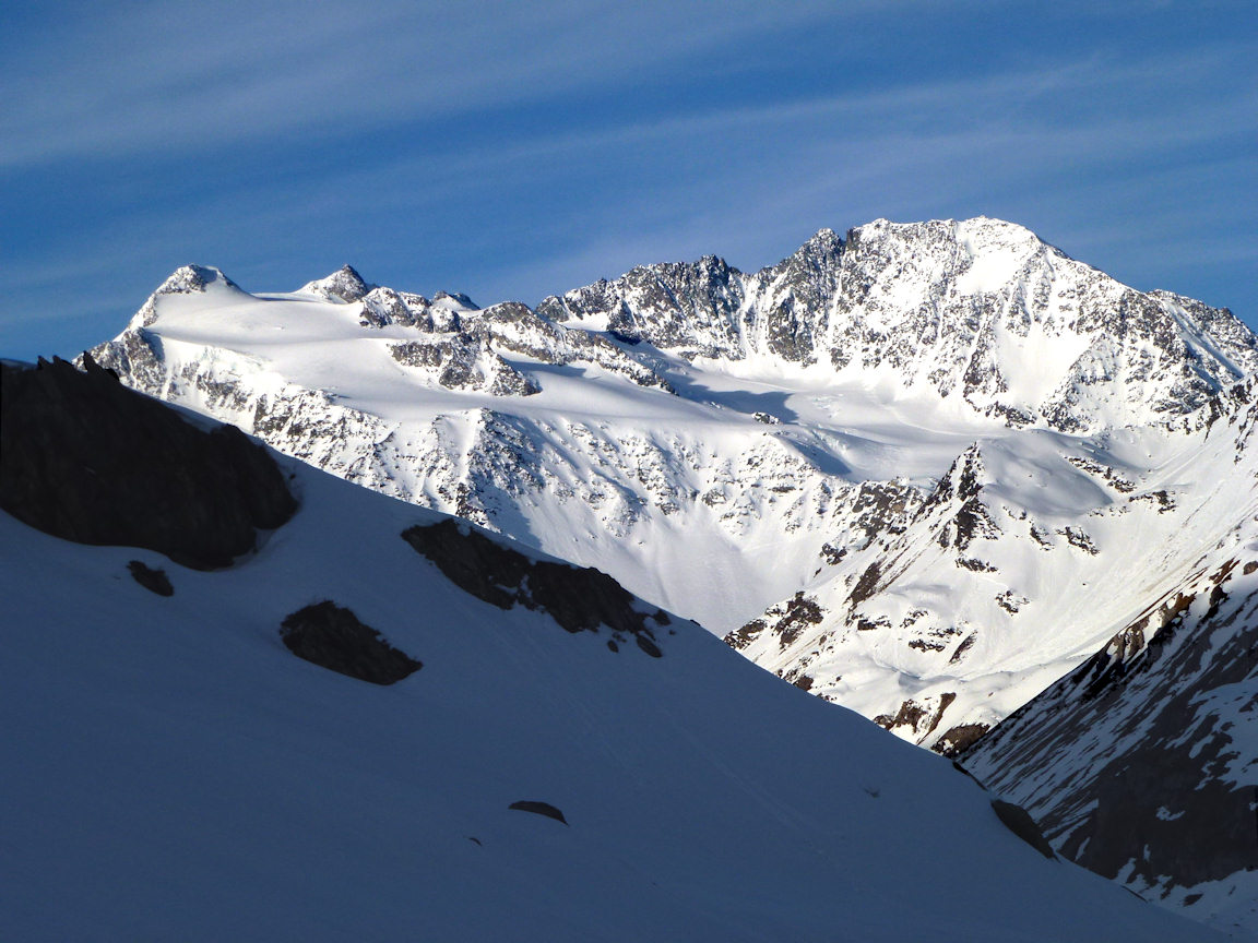 Polset -Péclet : Et le glacier de Gébroulaz.