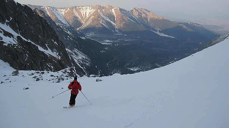 Tatras : descente au soleil couchant