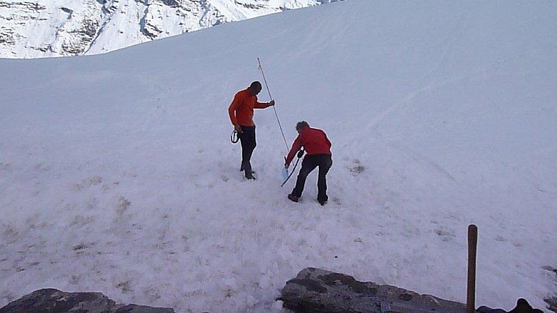 exercice : de retour au refuge on en profite pour réviser