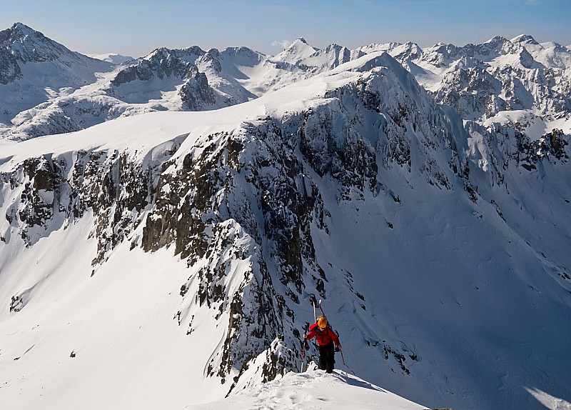 La Ratera : arête sud