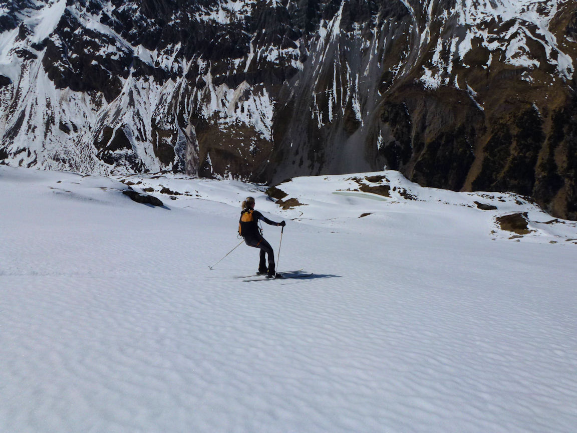 Encore très bon : Nous ne savons encore pas ce qui nous attend en dessous de 2200 m.