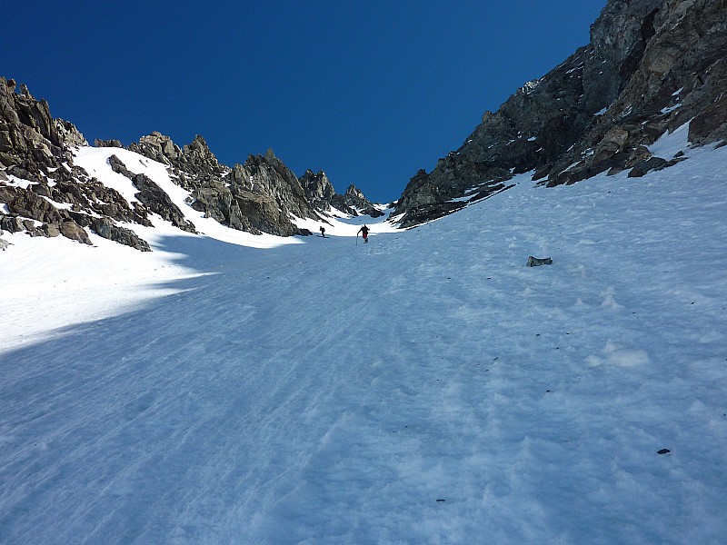 Montée : Un peu plus haut.