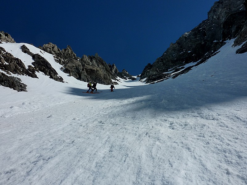 Montée : On papote.