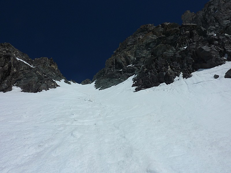 montée : L'étroiture.