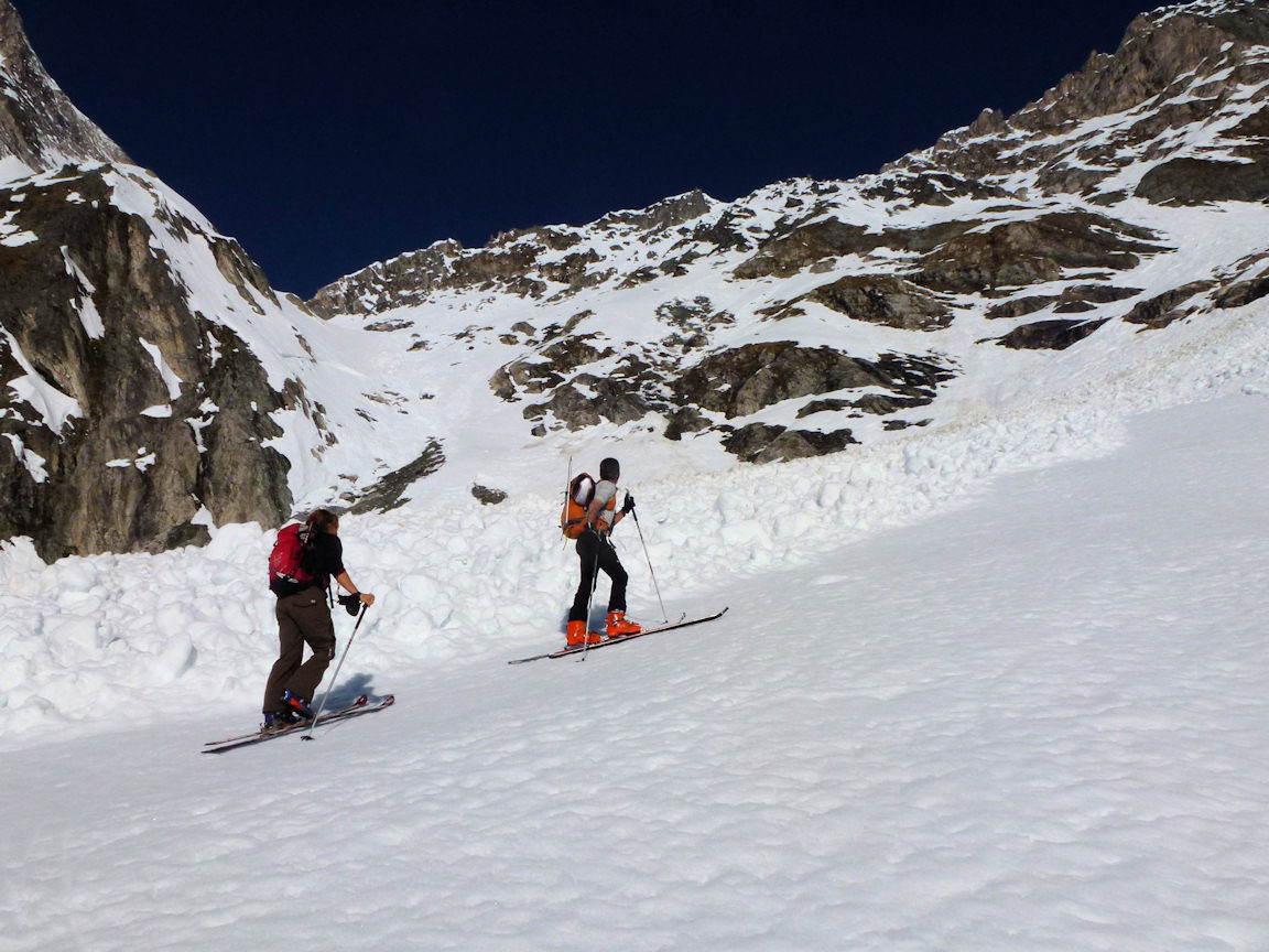 #8 Au pied de la face : Pas très engageant ! Au pied de la face : Pas très engageant !