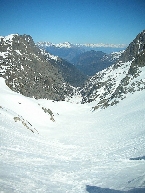 Crochues Bérard : Vallon Bérard: bien en neige encore !