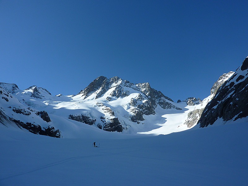 Enfin au pied du glacier : Mais quel bonheur !