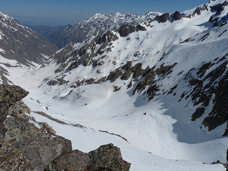 Au Col de Fenestre. : 3 italiens arrivent.