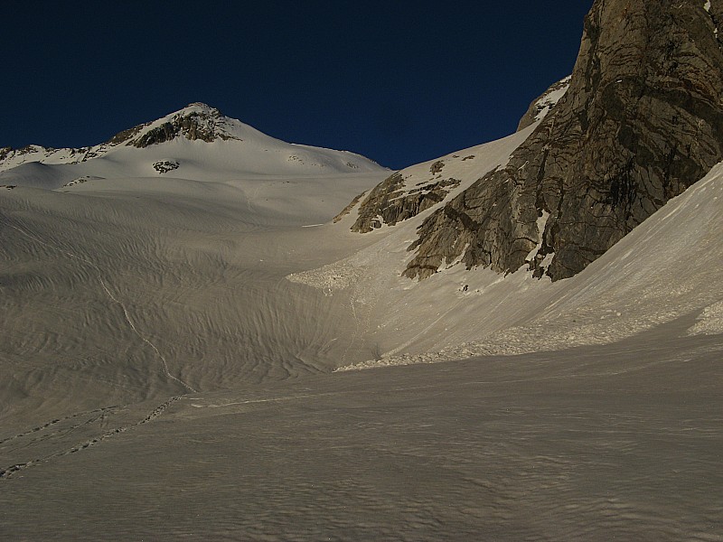 Plus haut sur le glacier : Glacier d'Ossoue vers 2800m