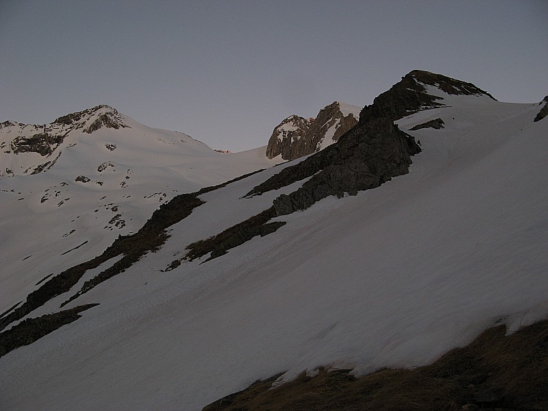 Début glacier d'Ossoue : Glacier d'Ossoue que j'ai monté pour le Vignemale