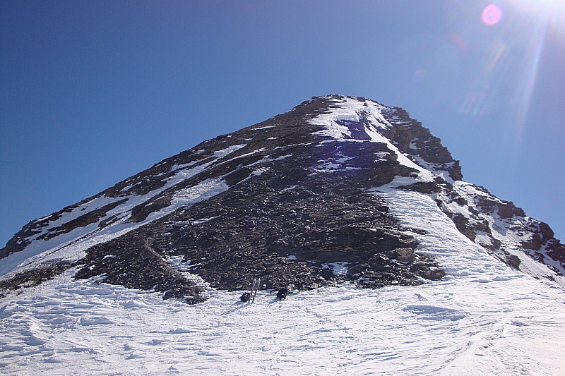 3550m : départ du sentier pour le sommet