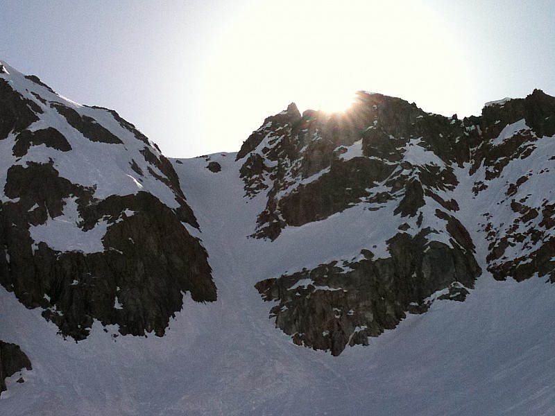 Le couloir : moins impressionnant vu d'ici!