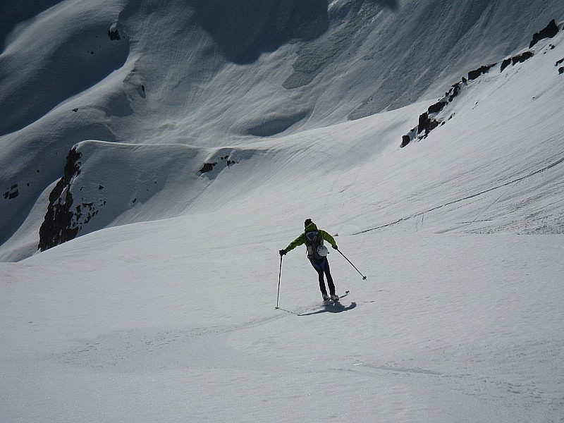 C'est court 600 m : avec une telle neige !