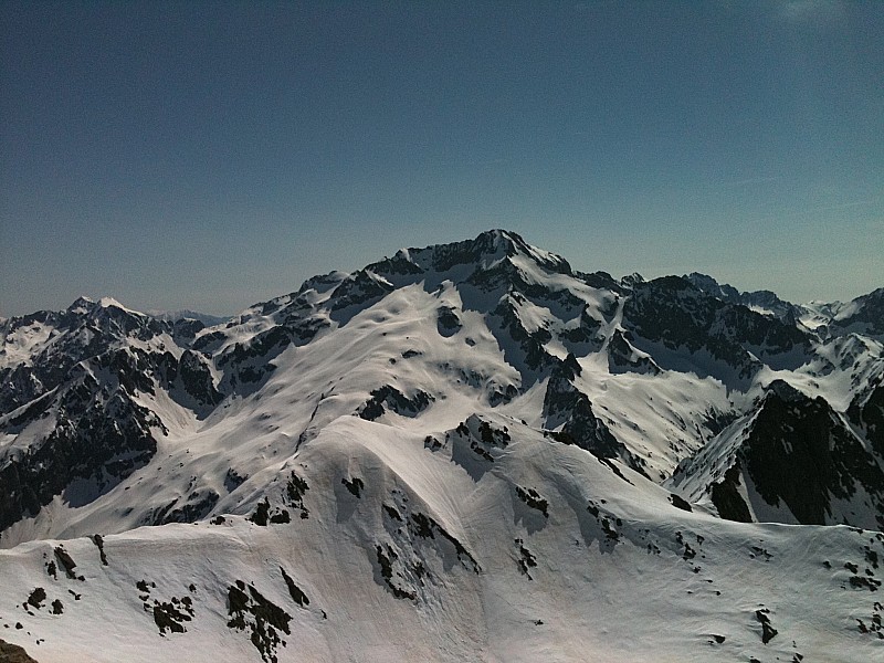 Il est passé ou le glacier : du Gélas?