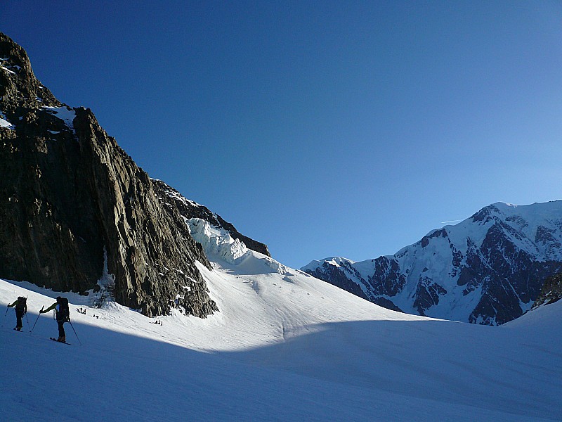 col infranchissable : point de vue sur mt blanc