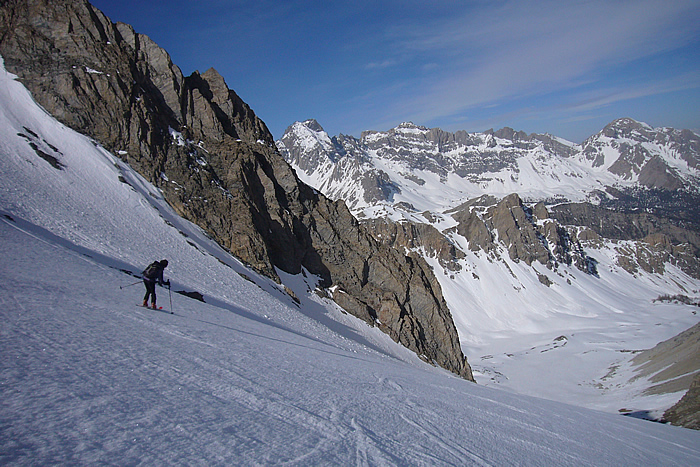 Vue du dessus.