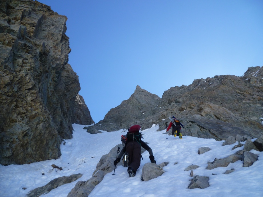 Sortie montagne : même si nous savons déjà que l'on descendra sans ski