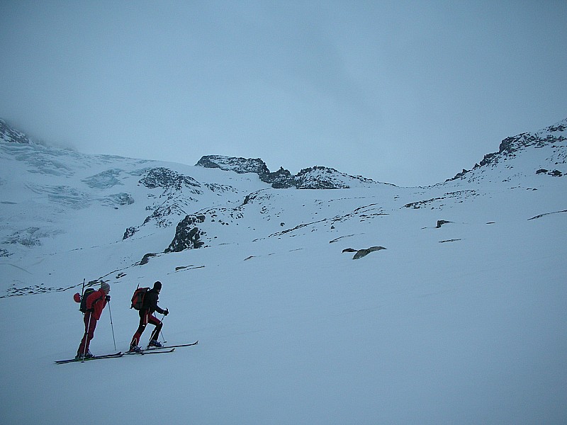 Passage de Rosoire : Montée au Col du Génépy