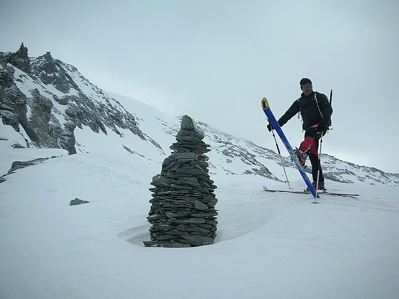 Passage de Rosoire : Gégé au Col du Génépy