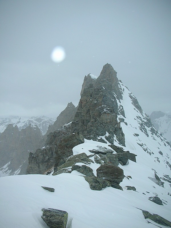 Passage de Rosoire : Les Crêtes de l' Argentine vues du Col du Génépy
