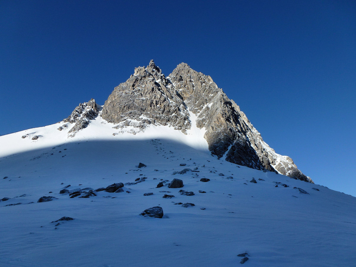 Aiguille de la Vanoise (Est) : Le soleil c'est pour bientôt !
