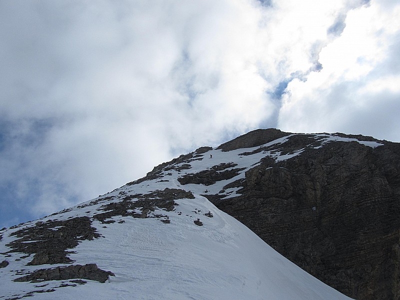 Tête Carrée : Descente au pas de la Petite Cavale