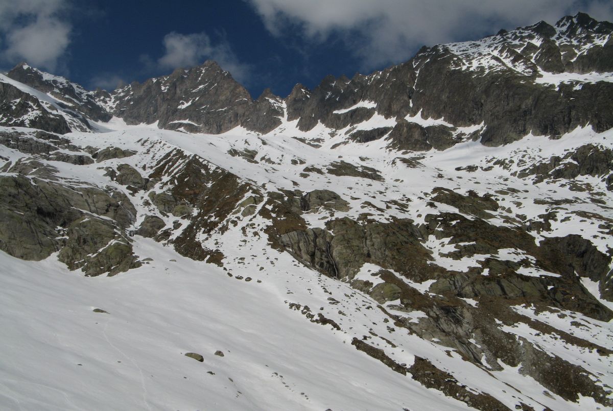 Grande Lui : En direction de la cabane de l'A Neuve
