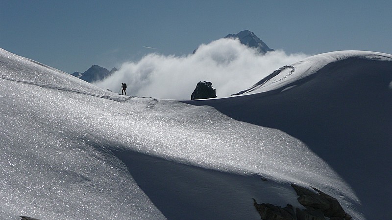 Grande Lui : Le Col de Crète Sêche