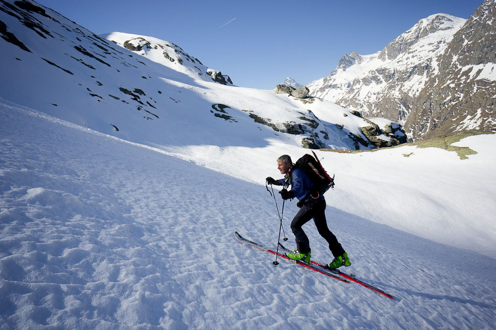 Enfin sur les skis : après 300m de combat