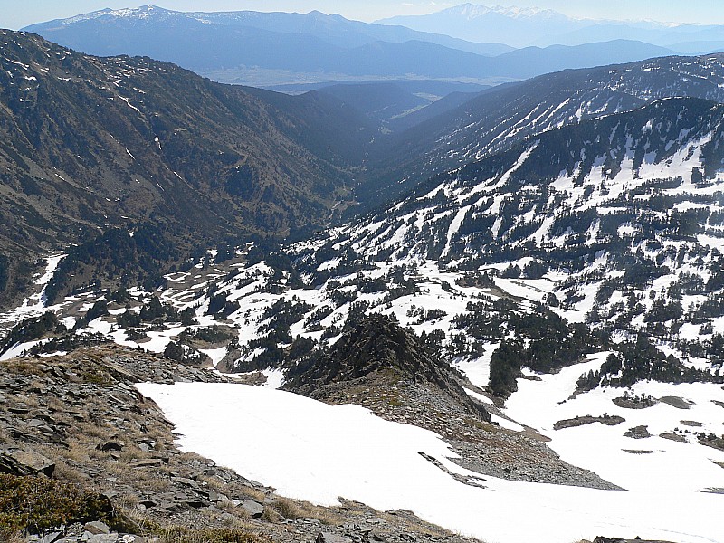 Vallée du Galbe : le chemin du retour .