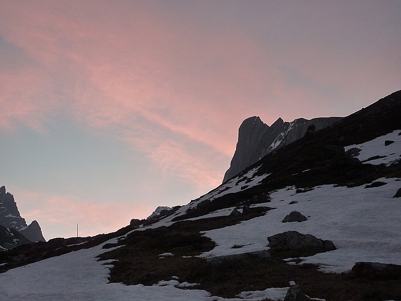 L'Aiguille de la Vanoise : sous son plus beau jour