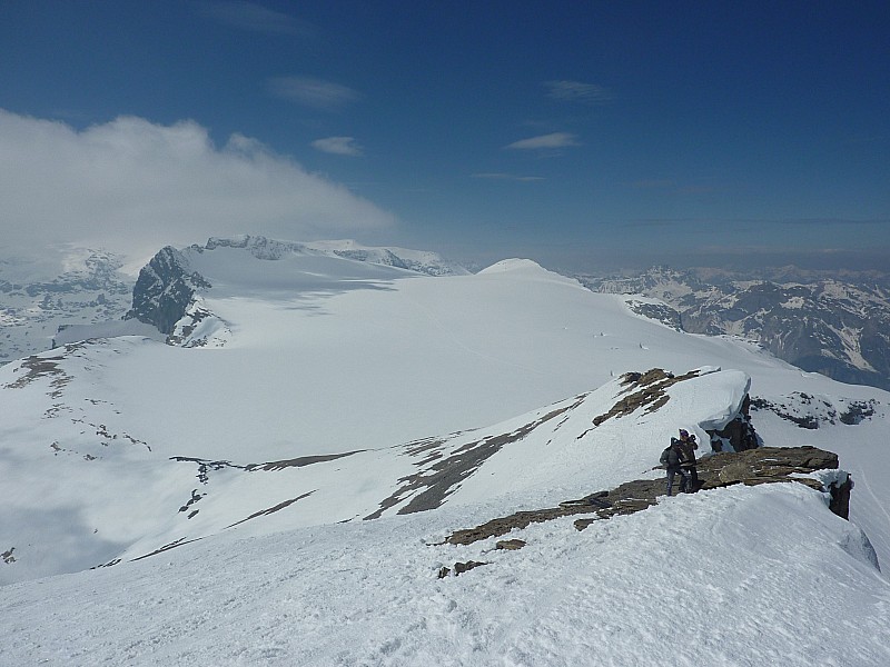 Au sommet : Le Mont Pelve
