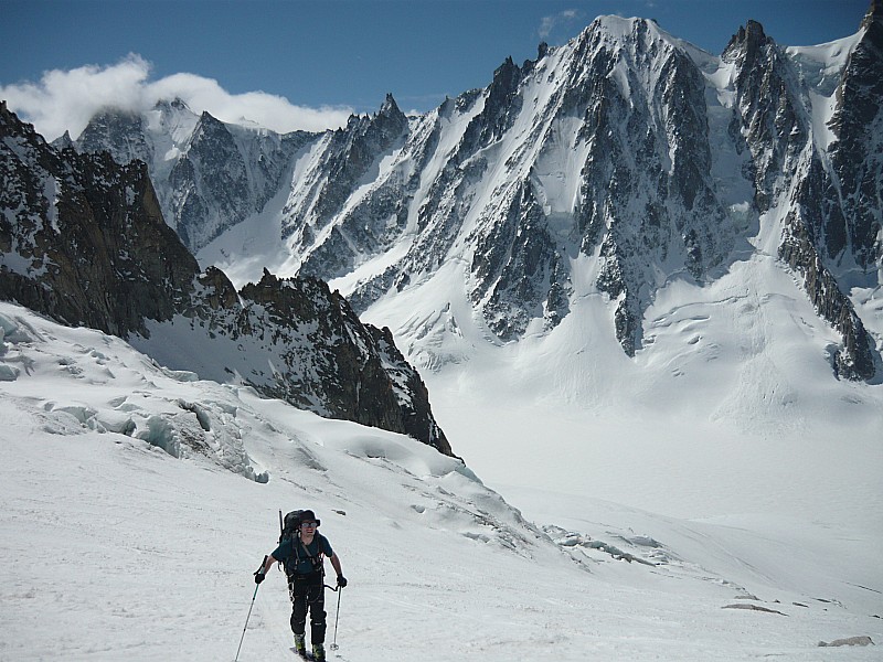 col du Tour Noir : glacier des Améthystes