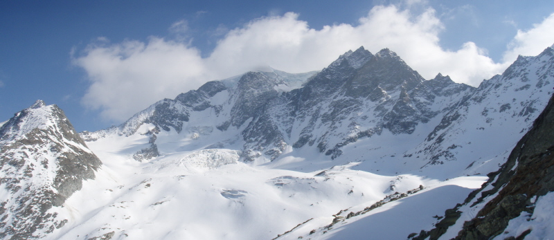 #1 Glacier de Tseudet et Velan : Depuis le refuge. Vendredi après-midi Glacier de Tseudet et Velan : Depuis le refuge. Vendredi après-midi