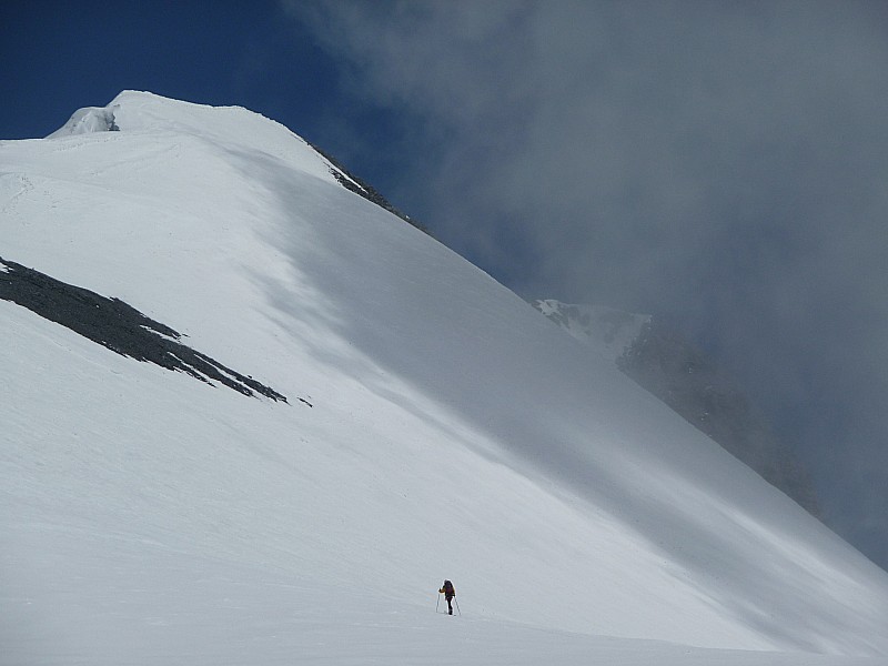 Grande Casse : Vers l'arête finale