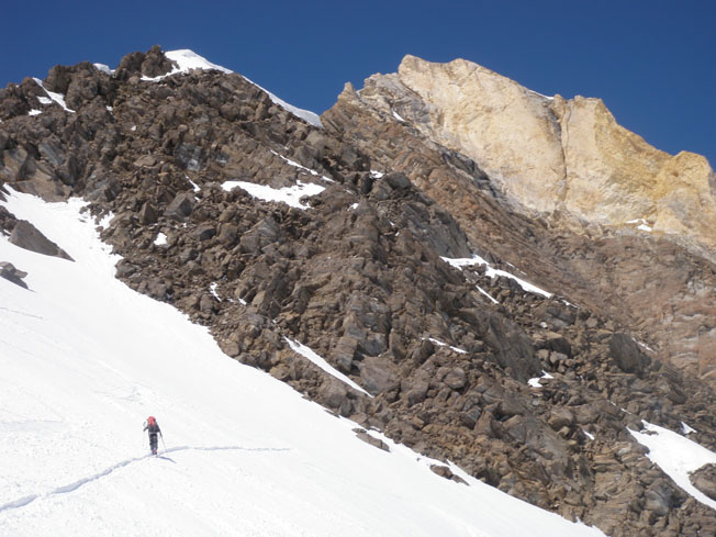 ça chauffe un peu : à côté du col de Tuf